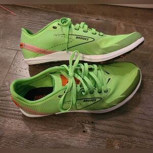 Brooks Draft XC Lime Green Athletic Shoes